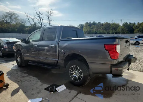 2021 Nissan Titan Sv из США, поврежденный, VIN 1N6AA1ED2MN521617